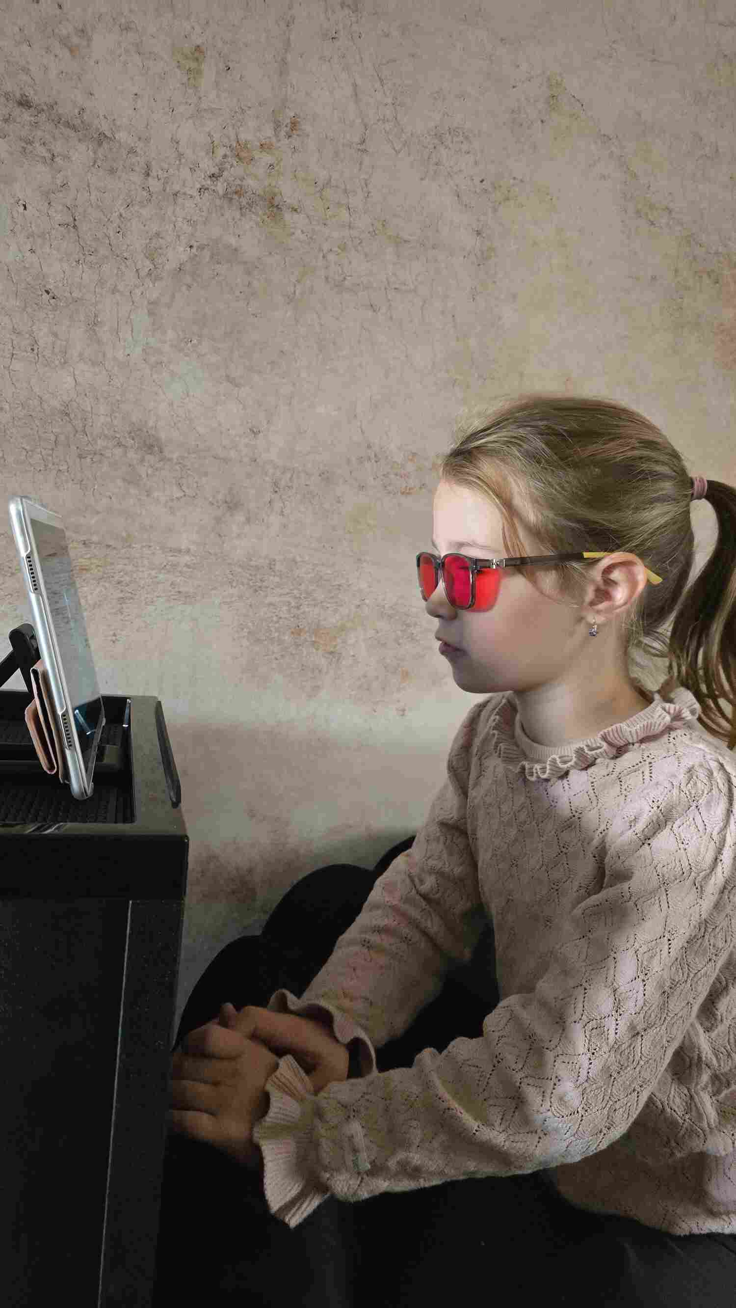 Dětské červené brýle Mitochondriak